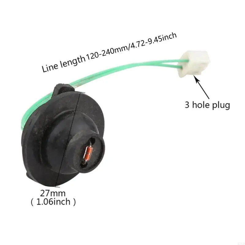 Đầu dò không thấm nước K3KD cảm biến nhiệt độ điện trở 100k Độ nhạy cao và đáp ứng nhanh chóng cho nấu ăn, nồi chiên