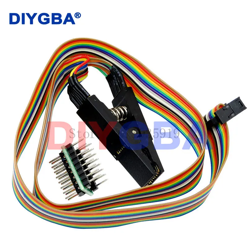 Тестовый зажим программатора SOP16 SOP SOIC 16 SOIC16 Pin IC Test Clamp SOP16 to DIP8 Flash Clip для 25 серий RT809F TL866CS TL866A