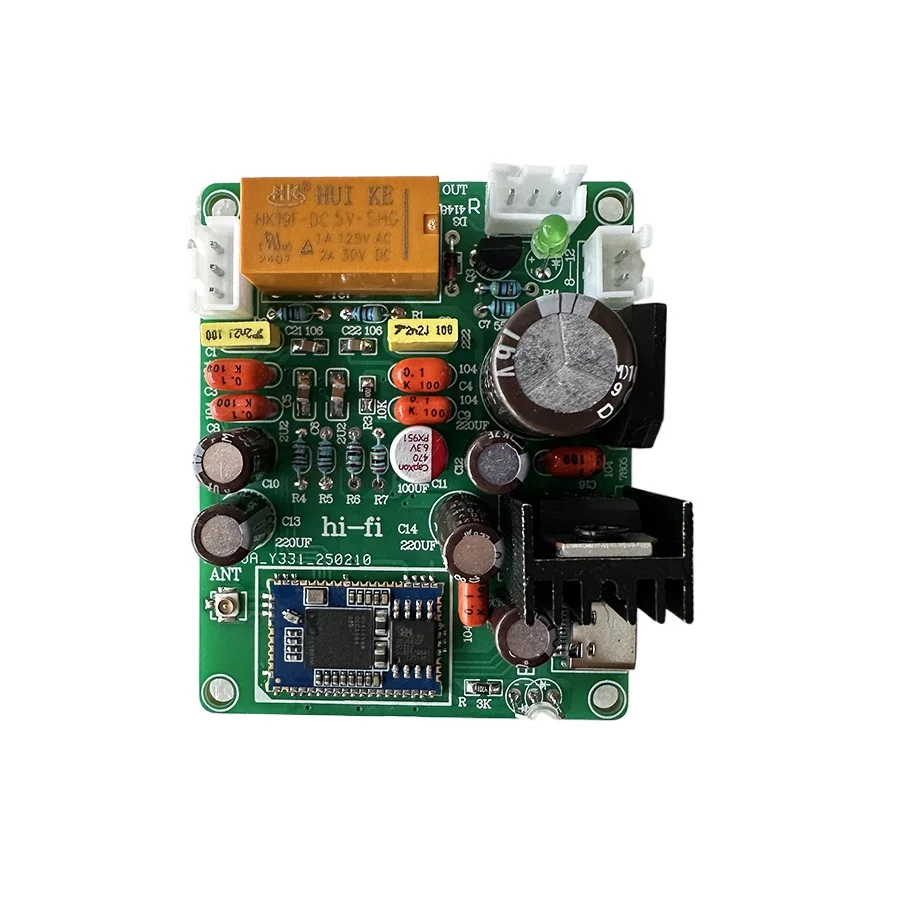 

QCC3084 Bluetooth 5.4 With PCM5102A DAC Decoding Board DC 8-16V LDAC APTX HD