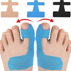 10pcs Hallux Valgus Fixed Support Sports Elastic Bandage Toe Anti-Friction Protective Tape Patch Unisex Foot Care Tools