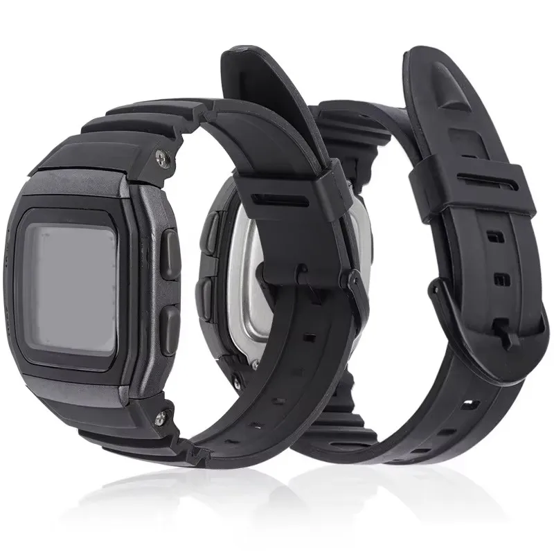 سيليكون حزام ساعة رياضية ل كاسيو 3239 W-96H-1A W-96H-1B W-96H-2A W-96H-3A W-96H-4A2 W-96H-4A W-96H-9A الساعات الإلكترونية