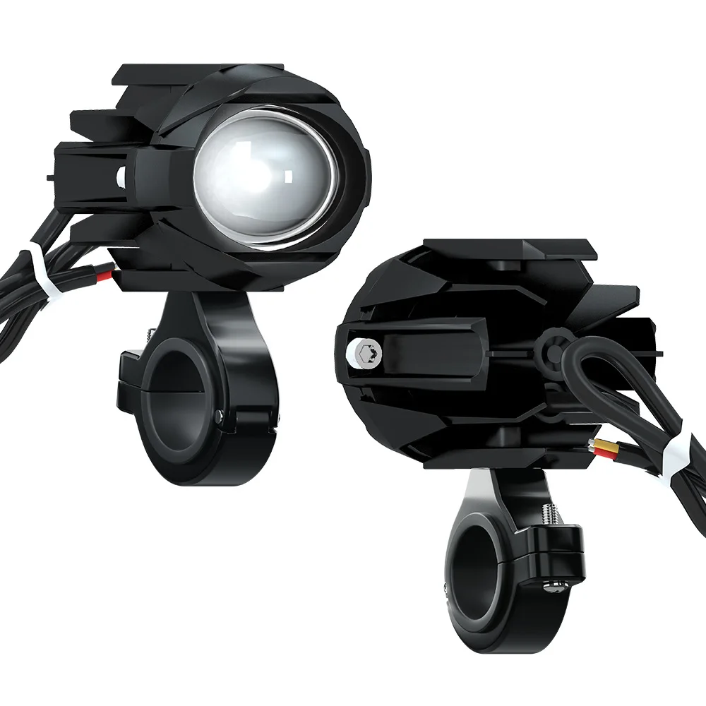 

1PC Motorcycle Fog Light Brighter Lamp Off Road Driving Light Off Road For ATV UTV Truck universal Auxiliary Light Accessories