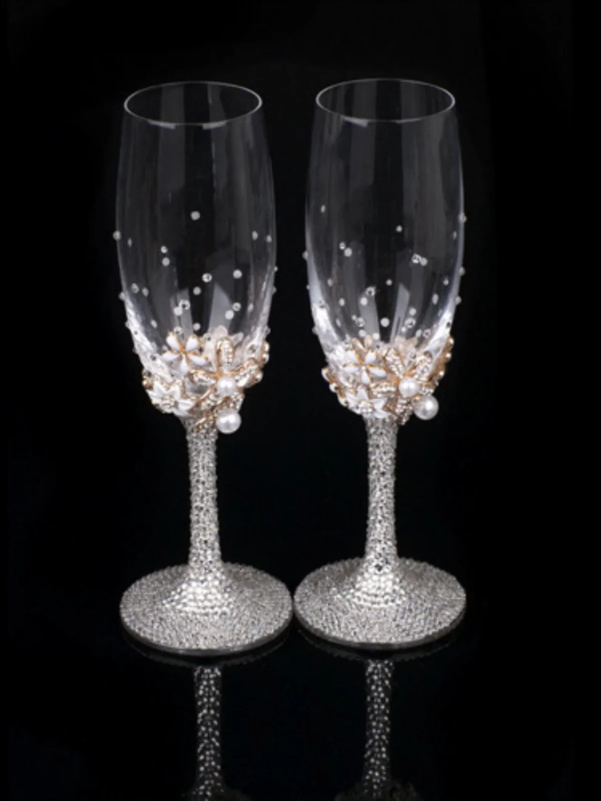 Crystal glass goblet red wine glass household champagne glass light luxury high-end European wine set wedding gift set