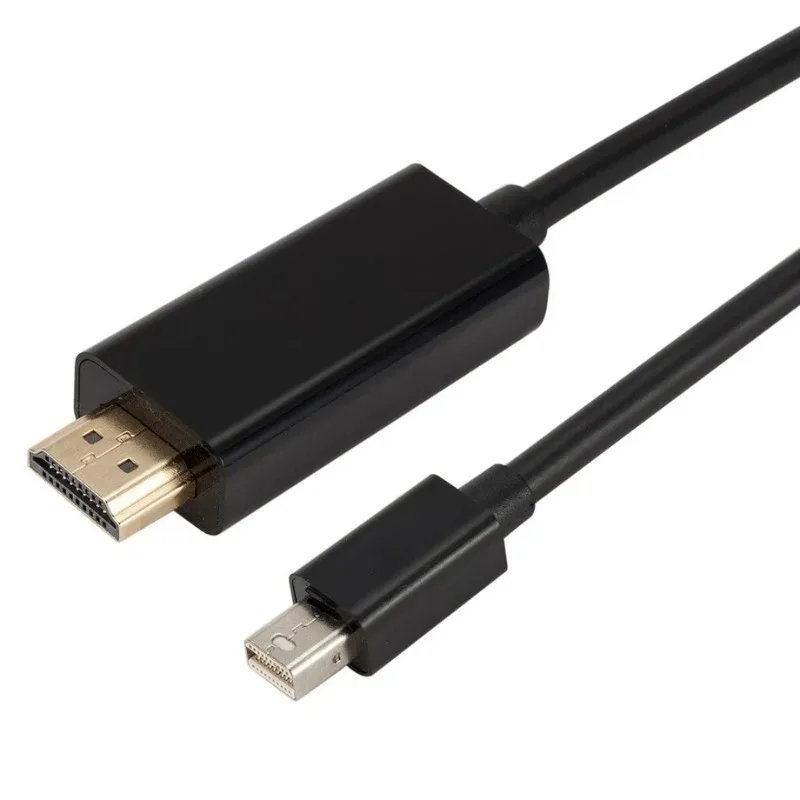 NEW 1080P Mini Displayport to HDMI Cable 1.8M HD Thunderbolt 2 Mini Display Port Adapter Cord For MacBook Air Mini DP to HDMI