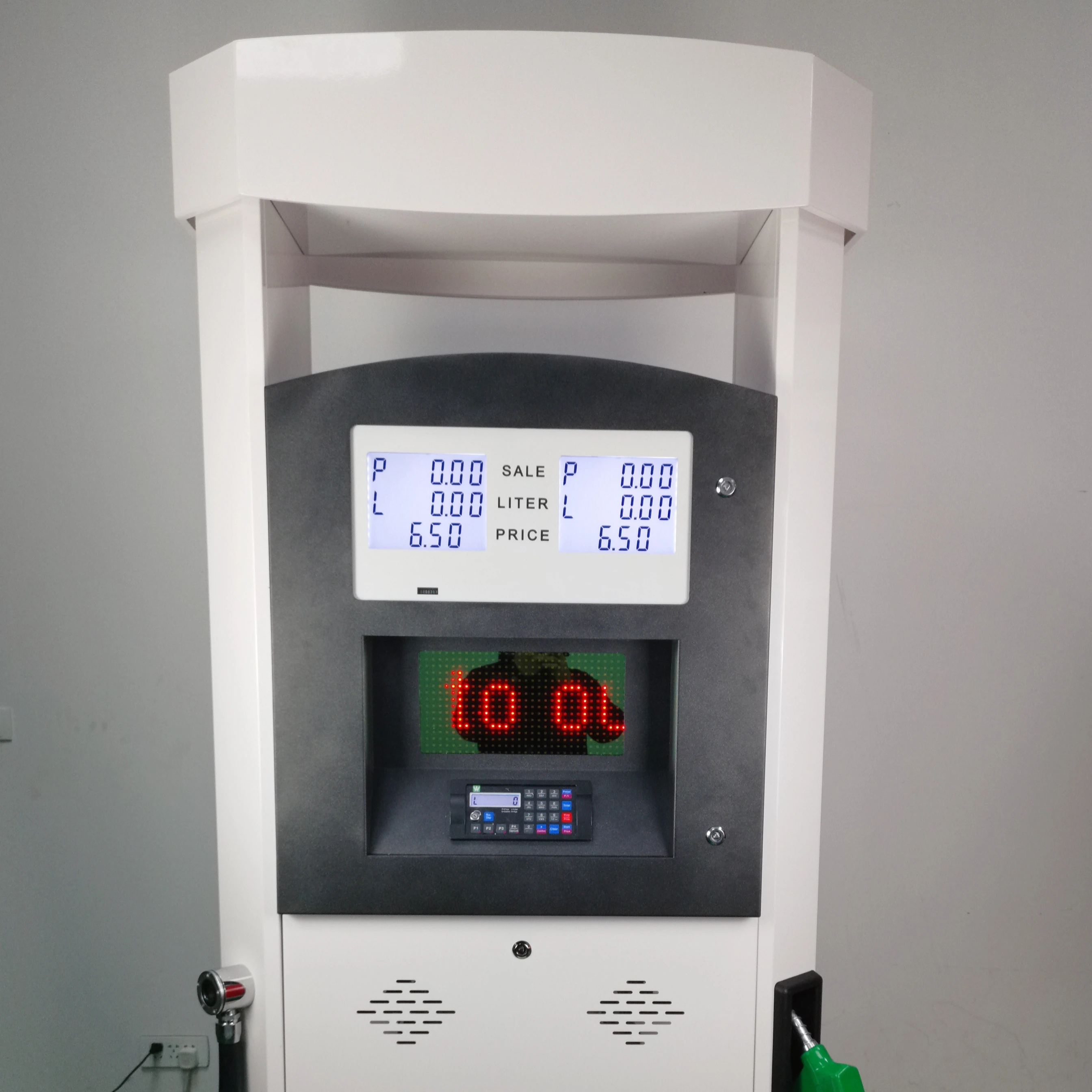 Two Nozzle Type Pump Cheap Fuel Dispenser with Led