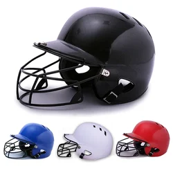 Baseball Strike Helmet Softball Catcher Protective Head Face Bat