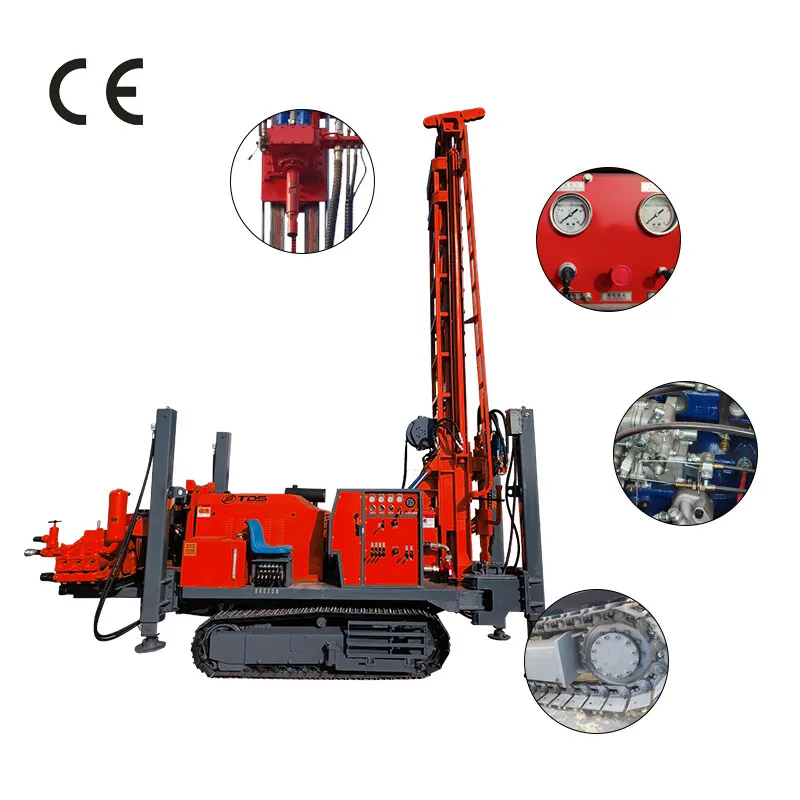 2025 Prezzo di fabbrica Impianto idrico Profondità 180m 200m 300m 500m Perforatrice per pozzi d'acqua Perforatrice per pozzi d'acqua