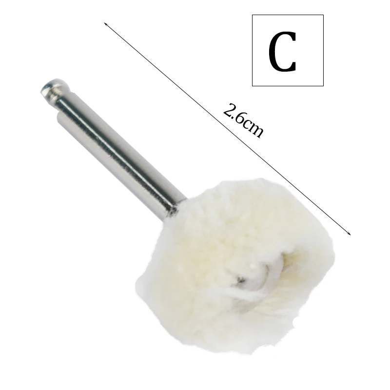 Dental Lab Material Polishing Wheel Dentistry Laboratory Grinder Brushes Dentist Grinding Low Speed Flat Dental Products