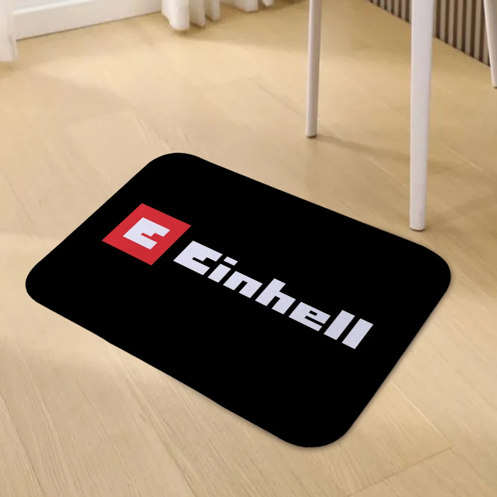 Einhell logotipo capacho sala de estar tapete entrada banheiro tapete porta decoração para casa 282