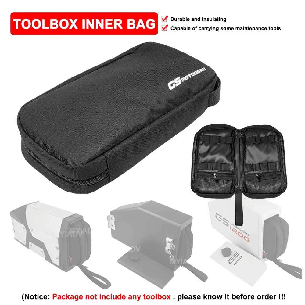 

Motorcycle Bag Toolbox Inner Bag For BMW R1250GS R1200GS Adventure 2004-2025 F750GS F850GS ADV Tool Box Werkzeug Taschen Toolbag