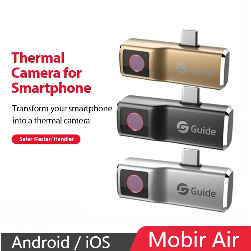 Guide Mobir Air Thermal Imaging Night Camera for Android Type C Infrared Imager Repair Industrial Inspection