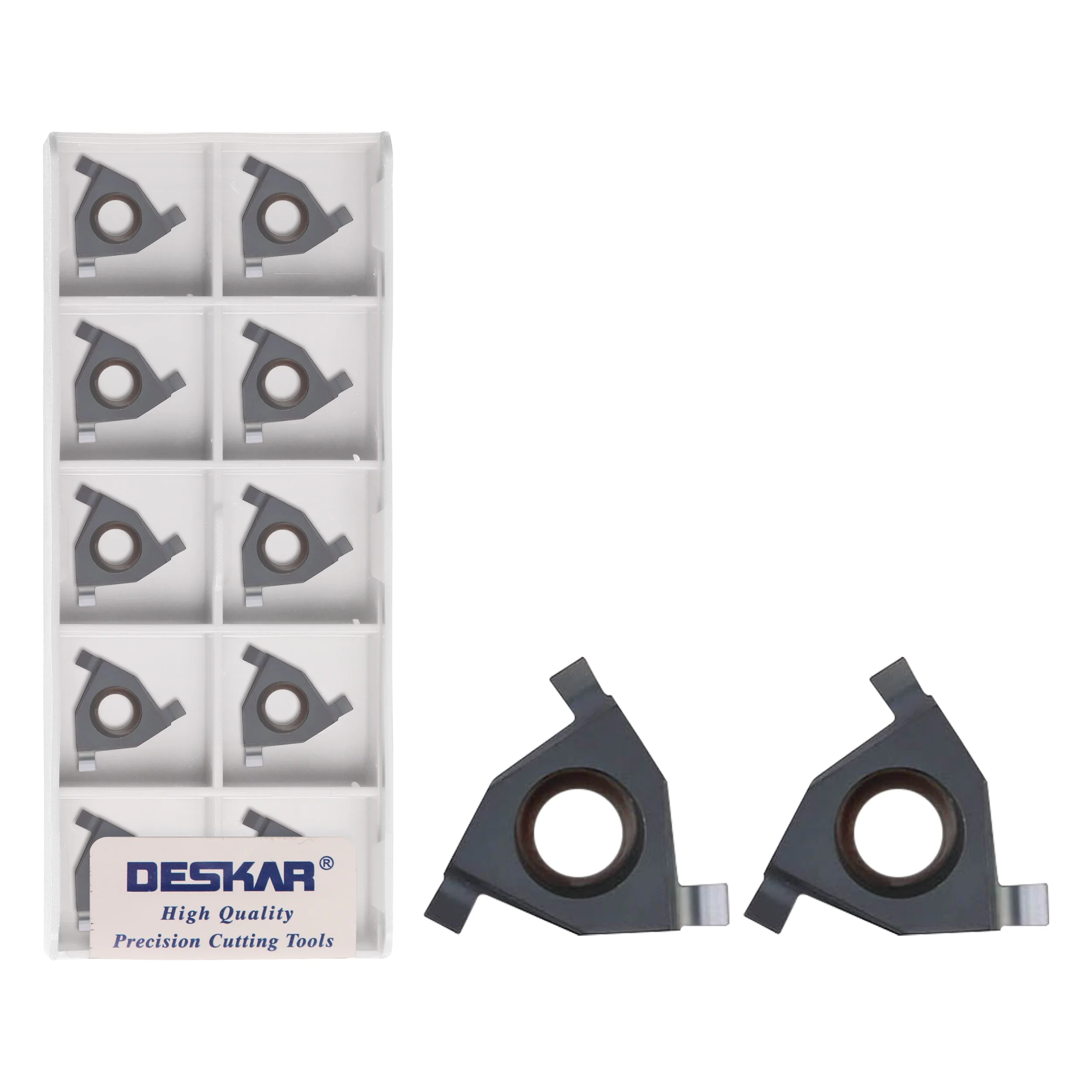 11IR.EL 0.8 1.0 1.1 1.2 1.25 1.5 1.75 LDA tornio CNC inserti per scanalature poco profonde inserto in metallo duro per utensili da tornio in acciaio e acciaio inossidabile