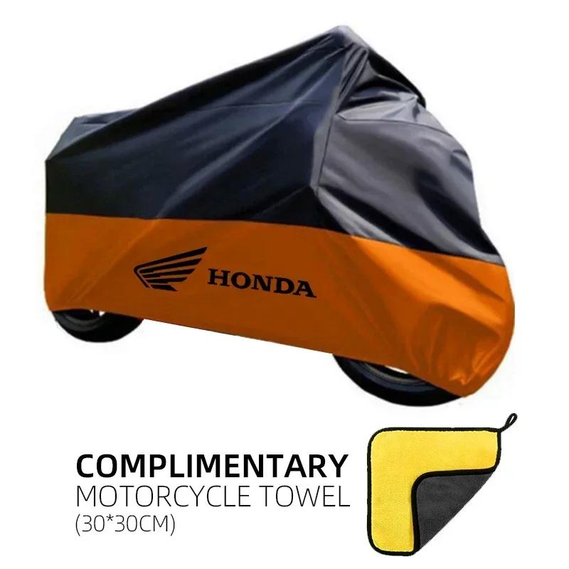 

Motorcycle Dustproof UV Protective Outdoor Rain Cover Motorcycle Cover for Honda CB650r 125 300 350 750 CB500x NC750x