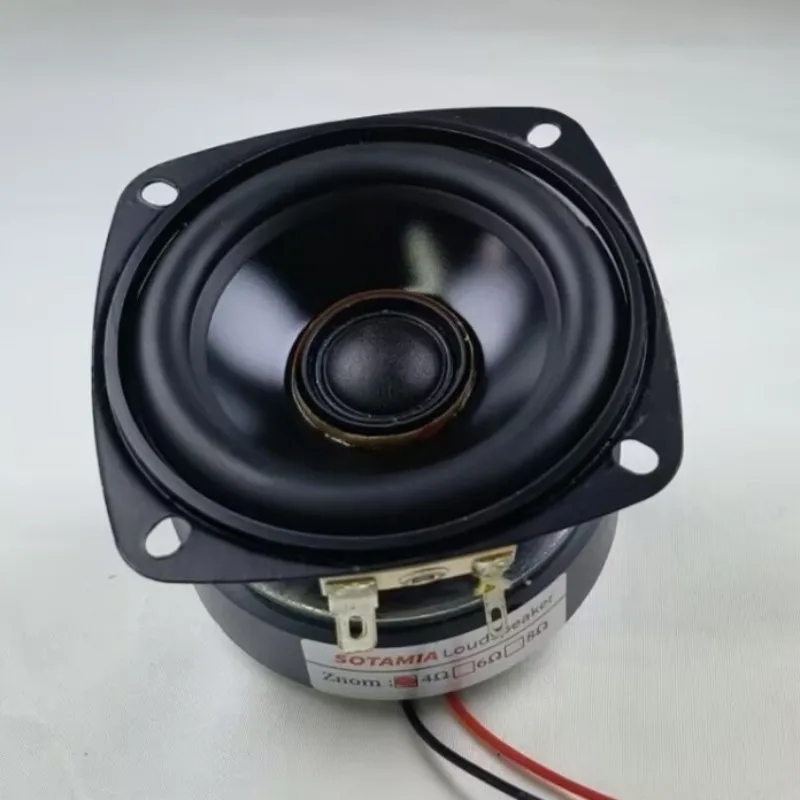 SOTAMIA 1 قطعة 3 بوصة مكبر صوت محوري 4 8 أوم 15 واط 25 الأساسية Hifi الموسيقى الطاقة مكبر الصوت فيلم الألومنيوم مكبر الصوت شريط الصوت