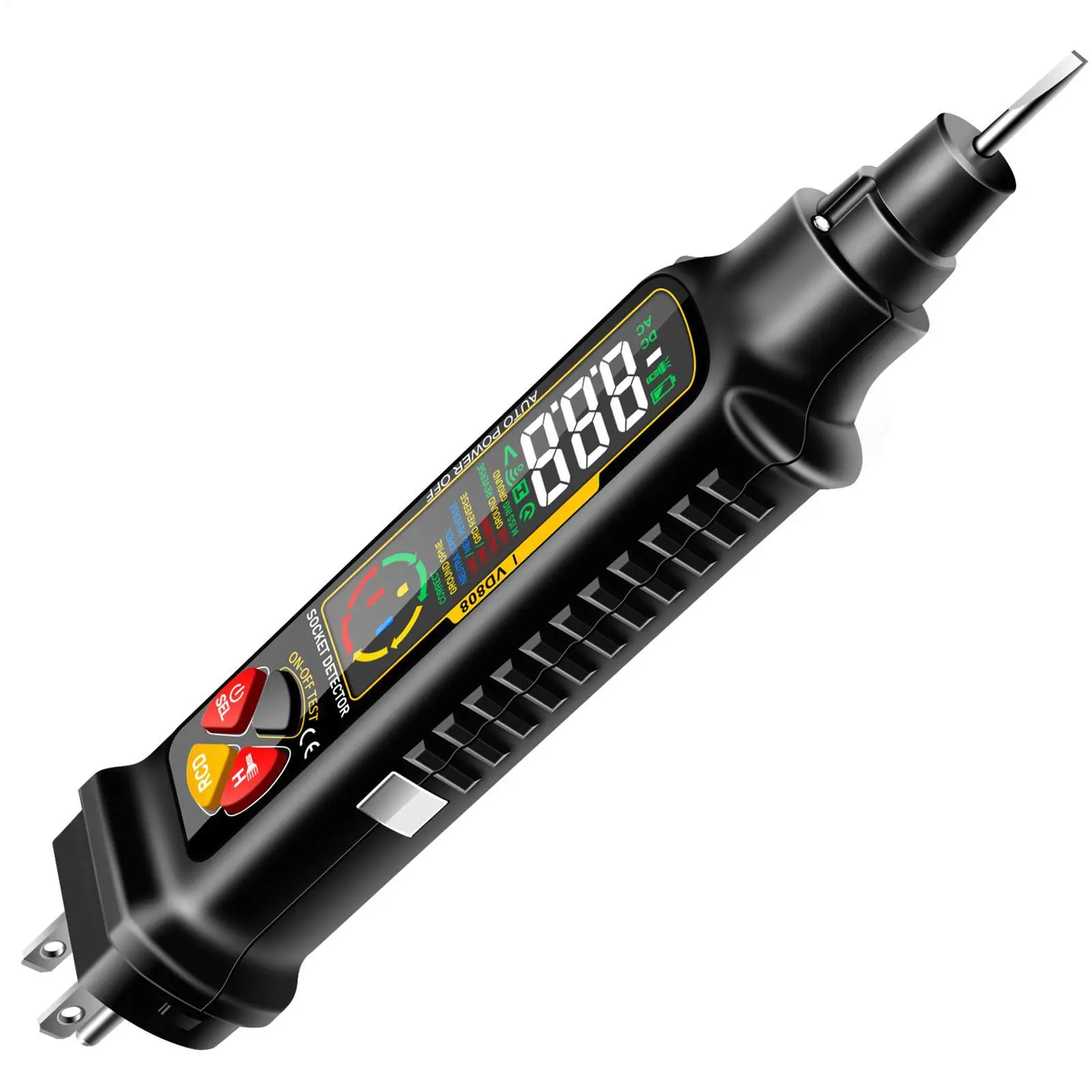 Outlet Tester Met LED Display & Licht Slimme Meter 2-300V Rv Circuit Analyzer Voor Thuis Elektrische Power Rv Camper Trailer