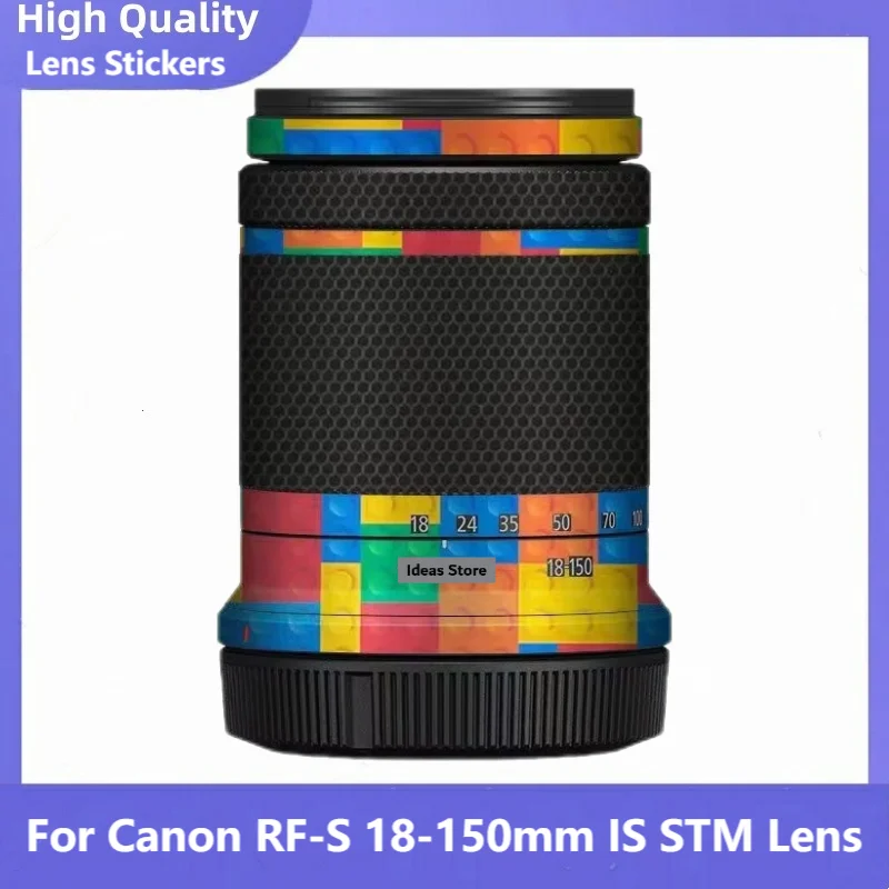 

For Canon RF-S 18-150mm F3.5-6.3 IS STM Camera Lens Sticker Coat Wrap Protective Film Protector Vinyl Decal Skin 18-150