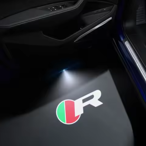 2Pcs for Jaguar R S Sport Logo F-TYPE F-PACE I-PACE XF XE XJ X-Type LED Car Welcome Door Lights Laser Courtesy Projector Lamps