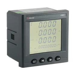 Acrel AMC96L dwukierunkowy 3-fazowy miernik panelu Max 660V Kwh Monitoring mocy 4DI/2DO z RS485 Modbus-RTU