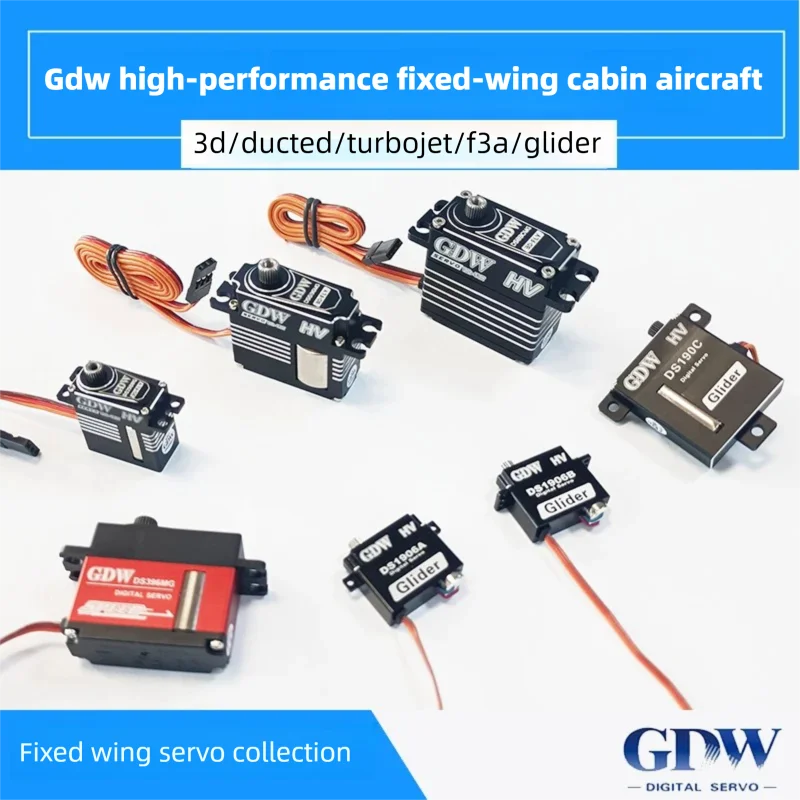 محرك طائرة معدني رقمي يتم التحكم فيه عن بعد موديل 30E70E Turbojet طائرة شراعية GDW ثابتة الجناح المؤازرة #1