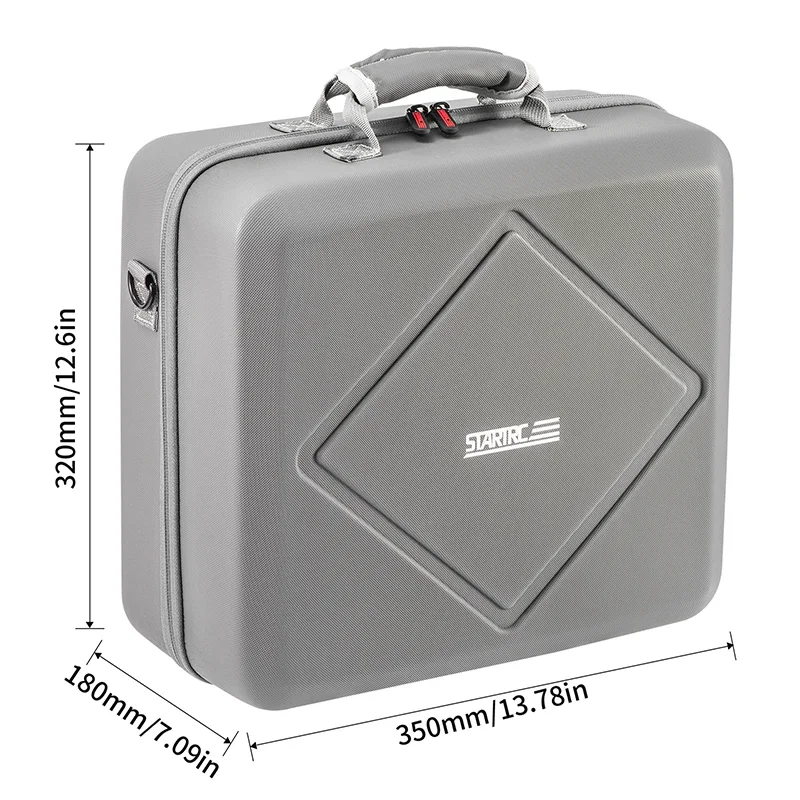 Powerwin Portable Storage Bag for DJI Air 3S/Air 3/Avata 2 Shockproof Protective Shoulder Case for DJI Air 3S Drone Accessories