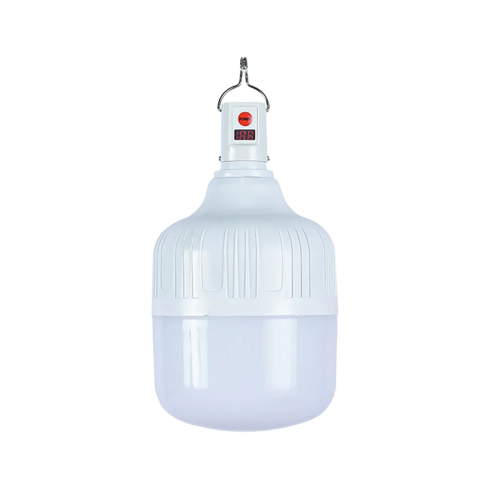 

Plastic LED Camping Lamp Long Life Rechargeable Emergency Light Tent Outdoor Night Fishing 3 Gears Dimming Switchable