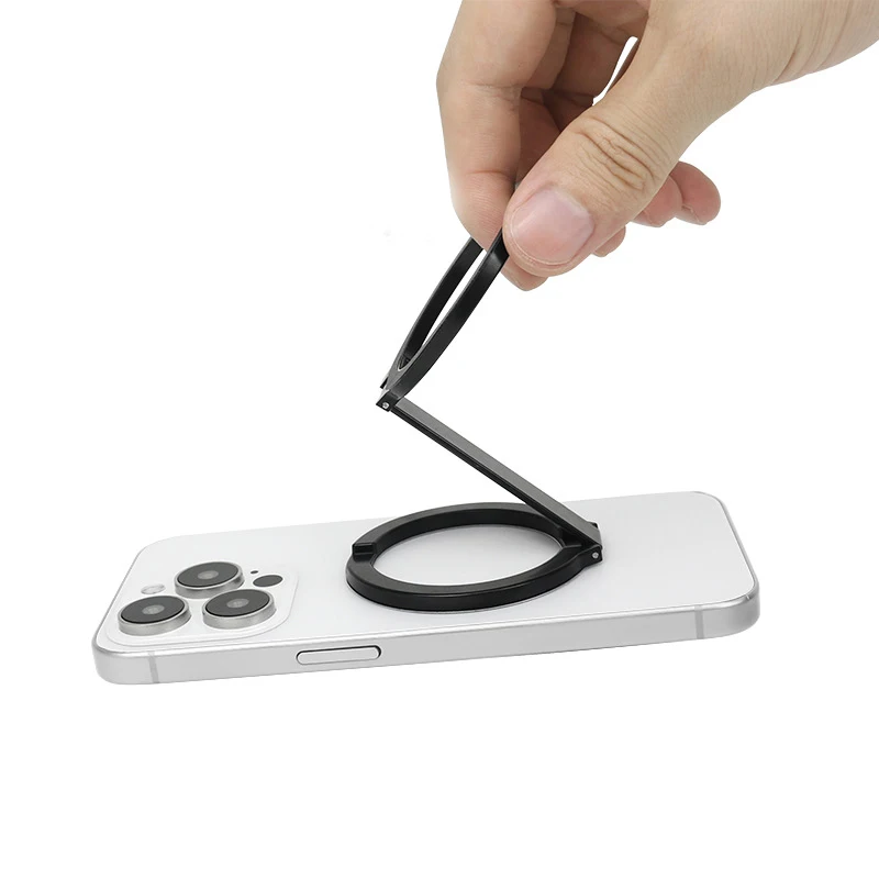 Für Magsafe Magnetische Metall 1Pcs Starke Saug Rotierenden Doppelseitige Sdsorption Legierung Tragbare Universal Desktop Kreative – Detail 19