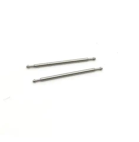 스테인레스 스틸 시계 밴드 스프링 바, 금속 팔찌용 싱글 숄더, 두께 1.0mm, 18mm, 2 개