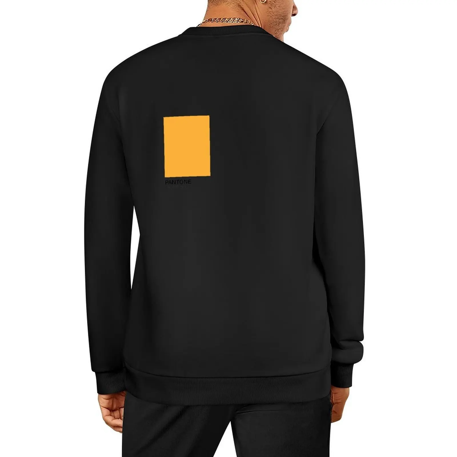 

Citrus Pantone Shade Pullover fashion men japanese style graphic t shirts men aesthetic clothing graphic sweatshirts