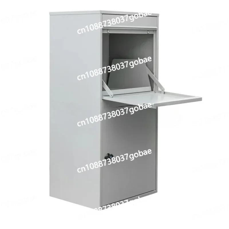 Outdoor Wall Mounted Weatherproof Lockable Anti-Theft Mailbox Parcel Drop Free Drawing Mail Box