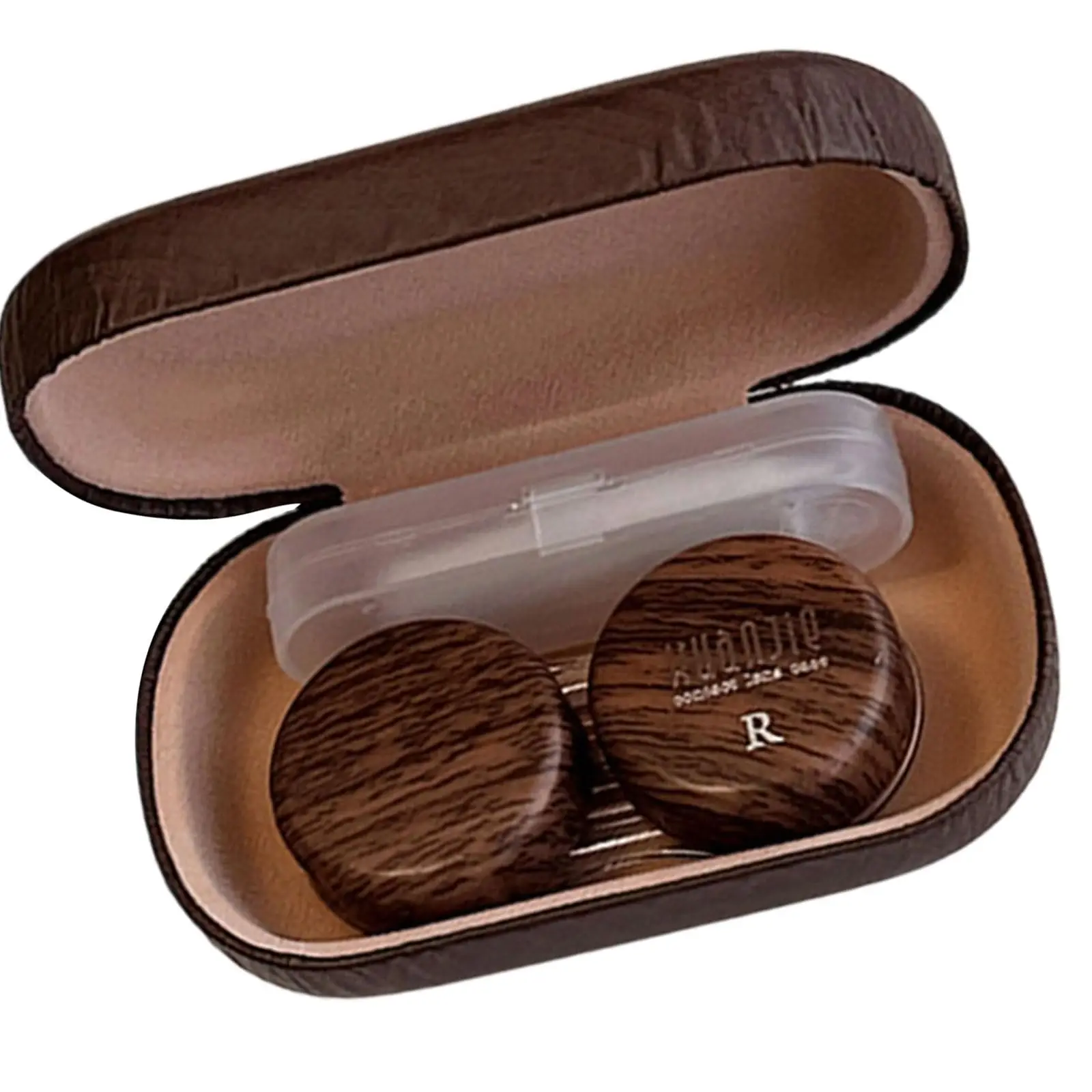 Contact Lens Storage Box Compact Contact Lens Care Case Application Tool Storage Case Hard Colored Contact Lens Case For Travel
