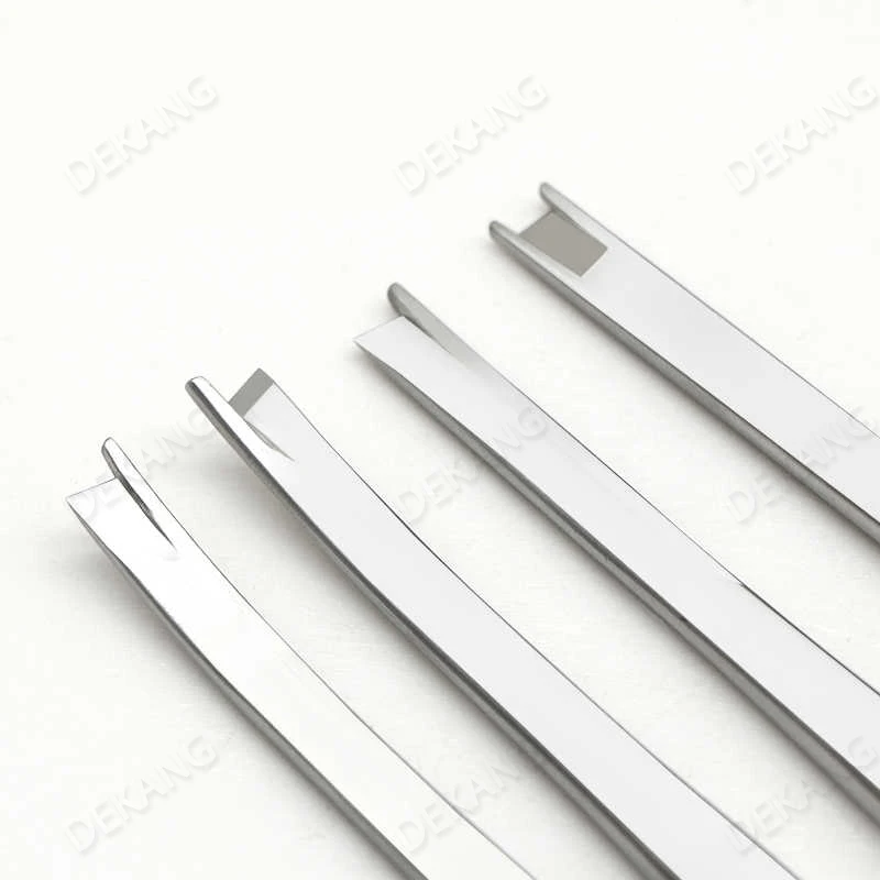 สิ่วกระดูกด้ามกลมสแตนเลส มีดกระดูก เครื่องมือจมูก แบบพลั่ว