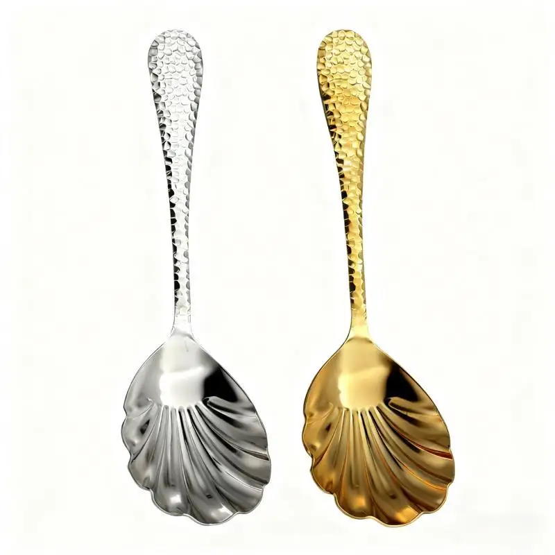 Slotted Serving Spoon 201 Stainless Steel 22CM Long Handle 1Pc Food Contact Safe for Pasta Straining Oil Draining Kitchen Use