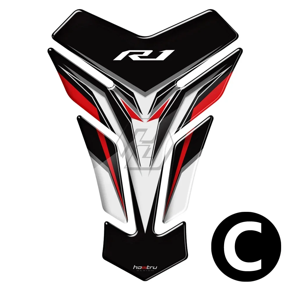 Per Yamaha R1 YZF-R1 Tankpad 3D Protezione serbatoio moto Decorazione accessorio moto