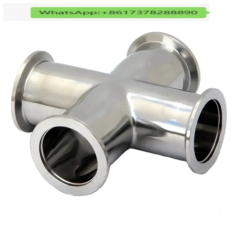 raccord-de-tuyau-a-vide-croise-a-4-voies-nw25-ss