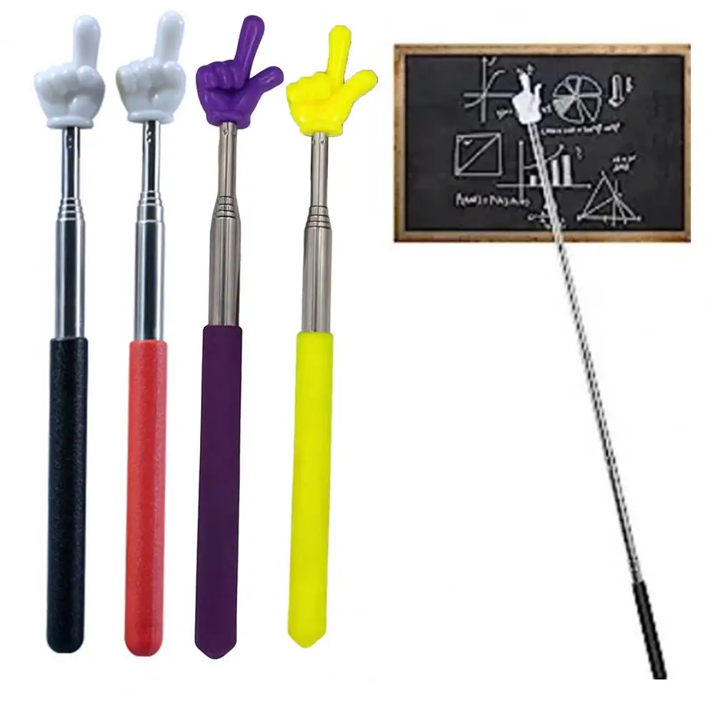 Retractable Whiteboard Pointer Teacher Pointer for Classroom Professional Telescopic Finger Pointer Stick for Classroom Office