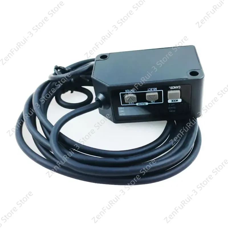 1pcs LS-101 NPN Digital Display DC12-24V GRB 3-color LED for LX-101 Color Code Sensor High-precision Replacement
