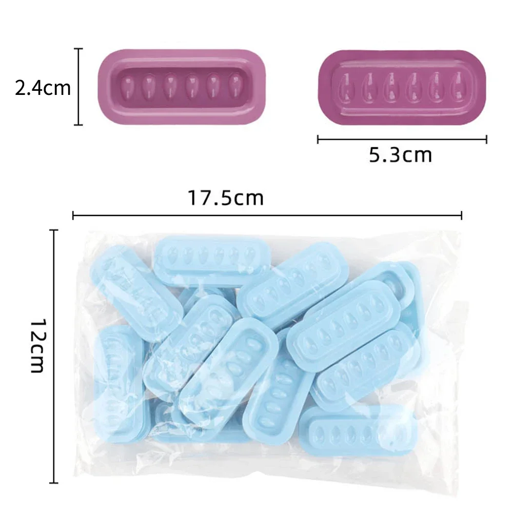 Bandeja de soporte de pegamento para pestañas, herramienta de maquillaje, suministros de extensiones de elevación de pestañas, accesorios, venta al por mayor, bandeja de soporte de pegamento para pestañas de plástico, 50/100 Uds.