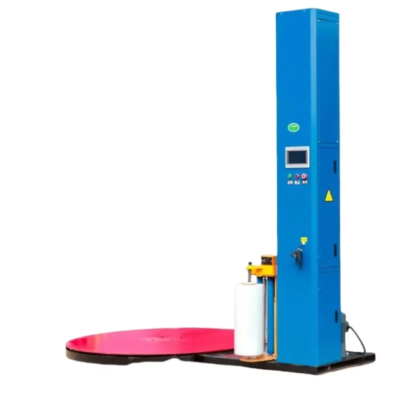 

Большая промышленная предварительно растягивающаяся автоматическая машина для упаковки поддонов