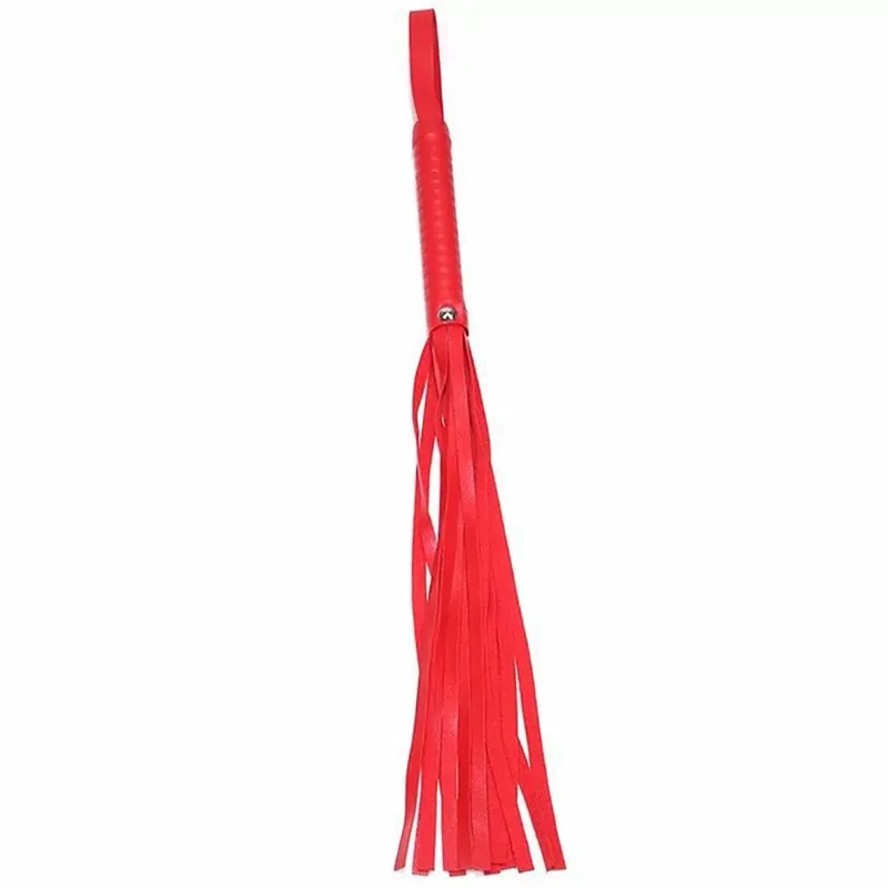 1pcs Horse Riding Whip High Quality Pu Leather Whip Horse Racing Queen Practical Domineering Solid Color Whip