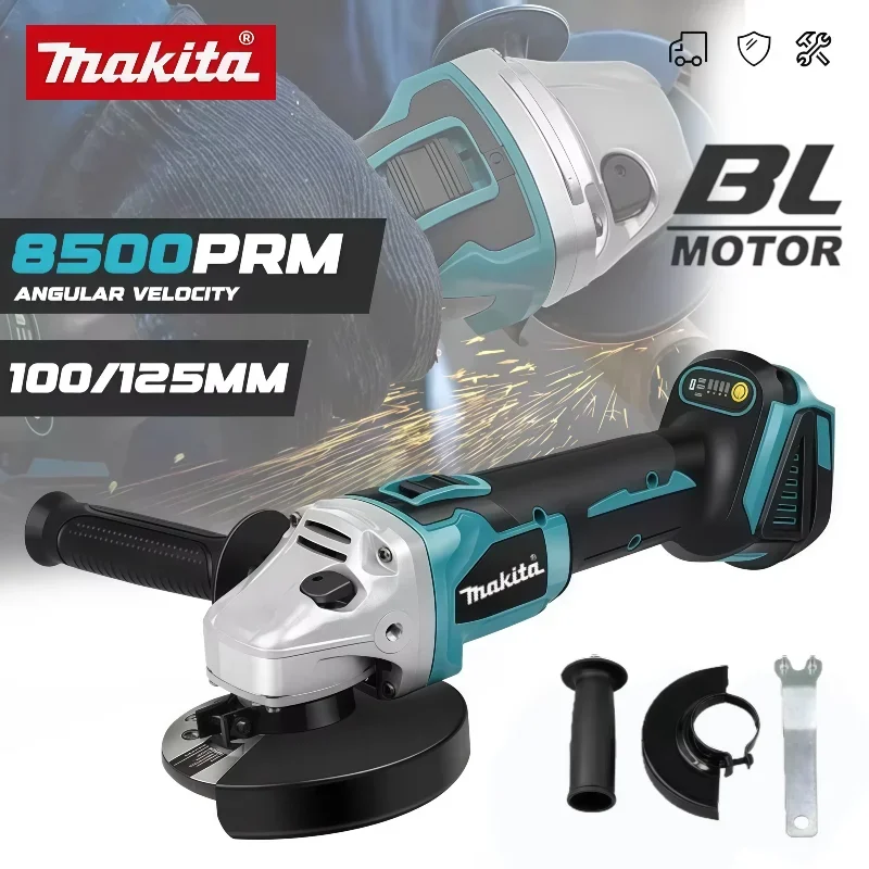 

Makita DGA404 100mm Brushless Electric Angle Grinder Metal Wood Power Tool Grinder Cordless Grinding Polishing Cutting Machine
