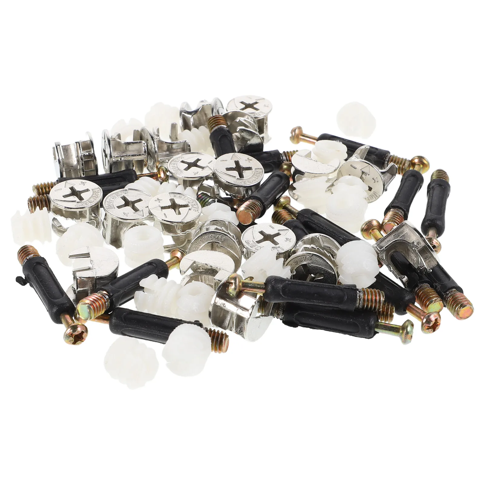 

1 set Furniture Wardrobe Connecting Rods Cabinet Connectors Drawer Hardware Screws Enhanced Stability Easy Assembly Versatile