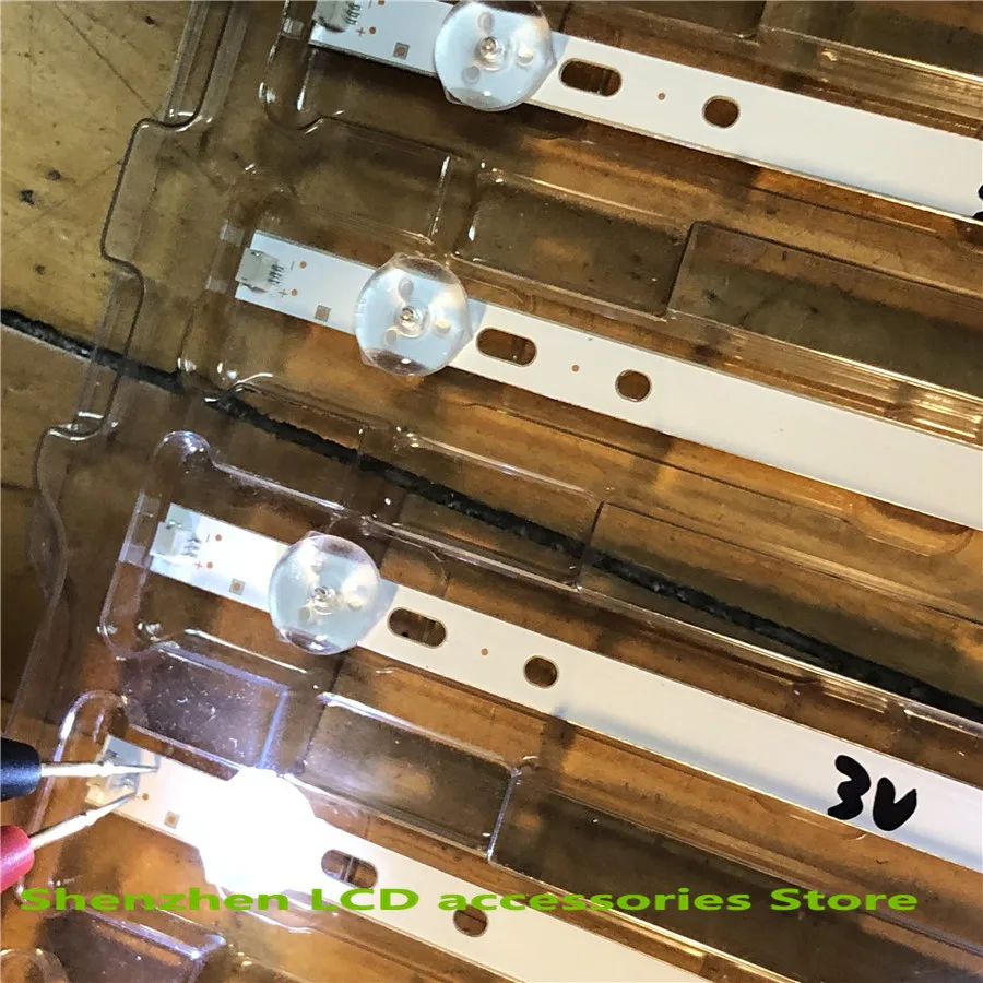 Ledストリップライト,ピース/ロット,6led,560mm,svj320ag2 130307,32d2000,svj320ak3,svj320al14,3v,100% 新品