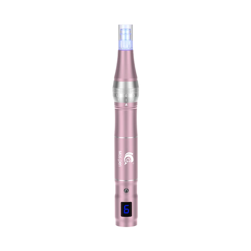 Wireless 6 Speed Ultima Dermapen Professional Microneedling Pen With 30pcs Tattoo Needles Screw cartridge