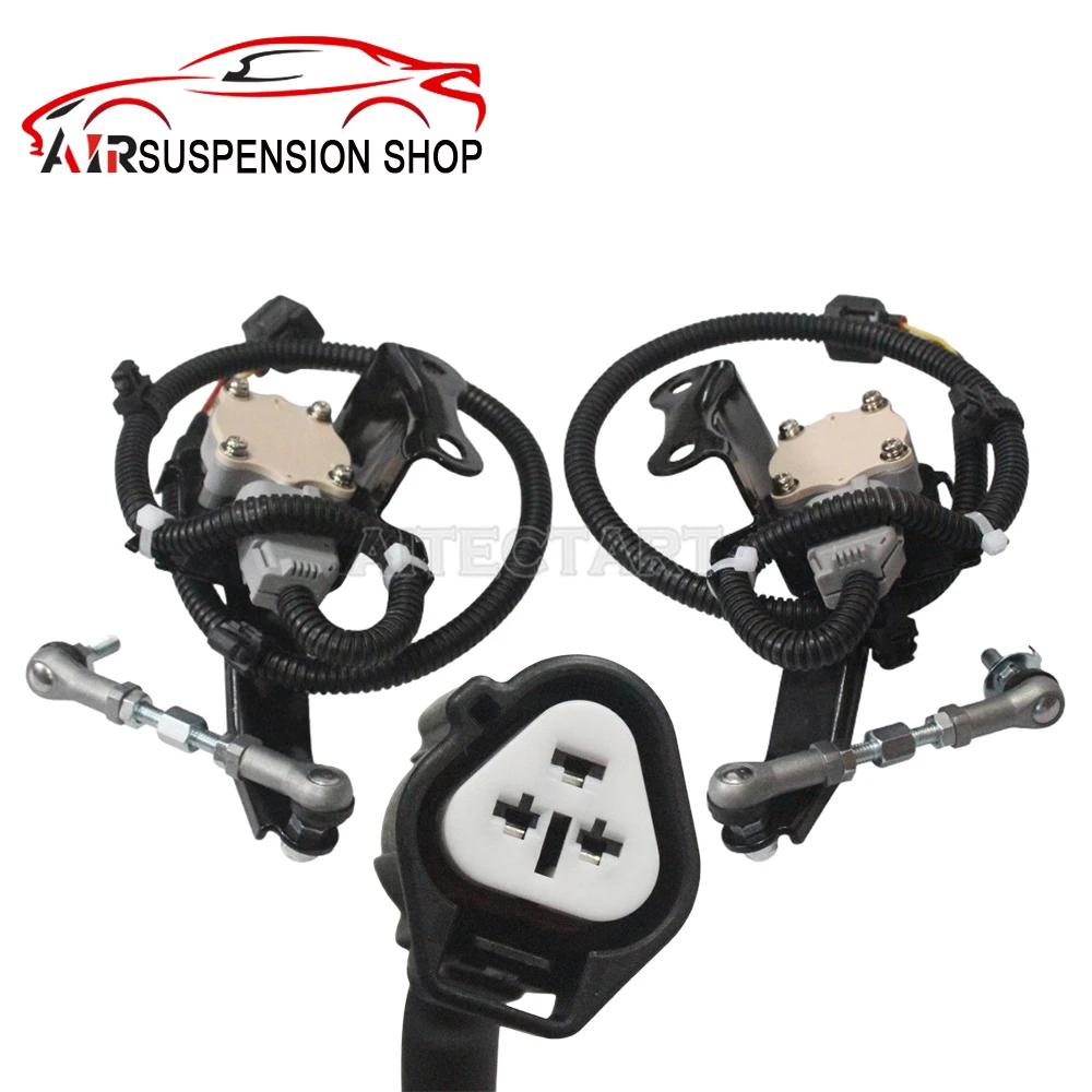 

2x FRONT LEFT+RIGHT AIR SUSPENSION HEIGHT LEVEL SENSOR FOR LEXUS LX470 LX570 TOYOTA LAND CRUISER, OEM 89406-60010 89405-60010