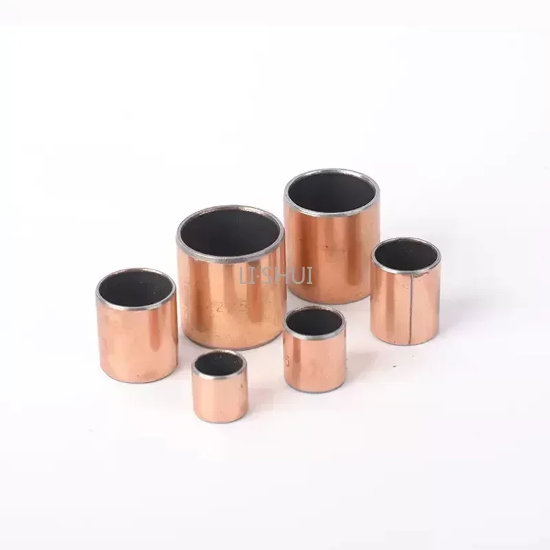 10Pcs/lot ID 10 12 13 14 15mm Self-lubricating Bearing SF-1 Composite Copper Sleeve Oil-free Bushing Wear-Resisting Bushing