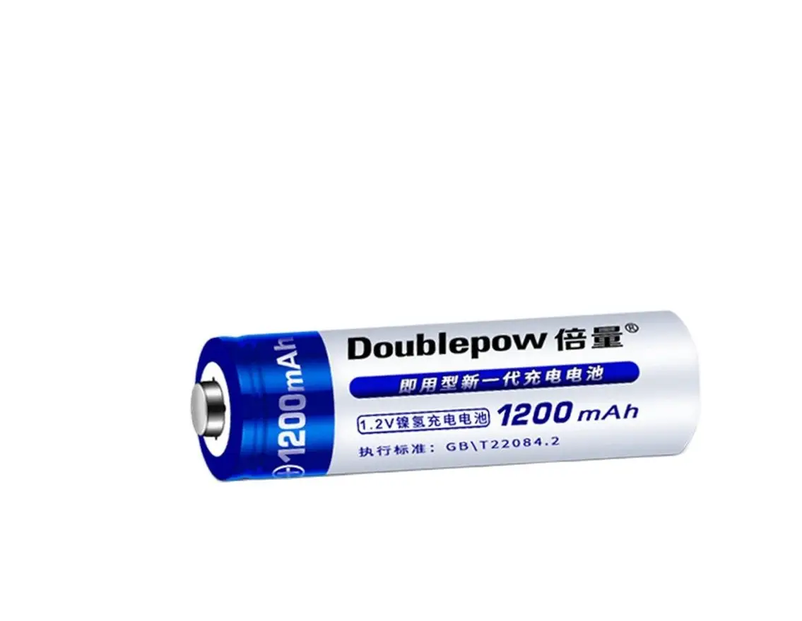 8pcs/lot AA rechargeable battery 1200mAh 1.2V Ni-MH battery suitable for flashlight toy battery