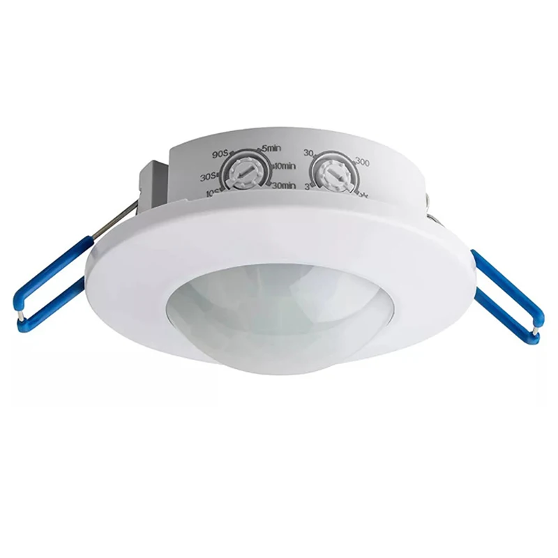AC 220V-240V LED PIR Infrared Motion Sensor Ceiling Embedded Dual Induction Switch For Lighting