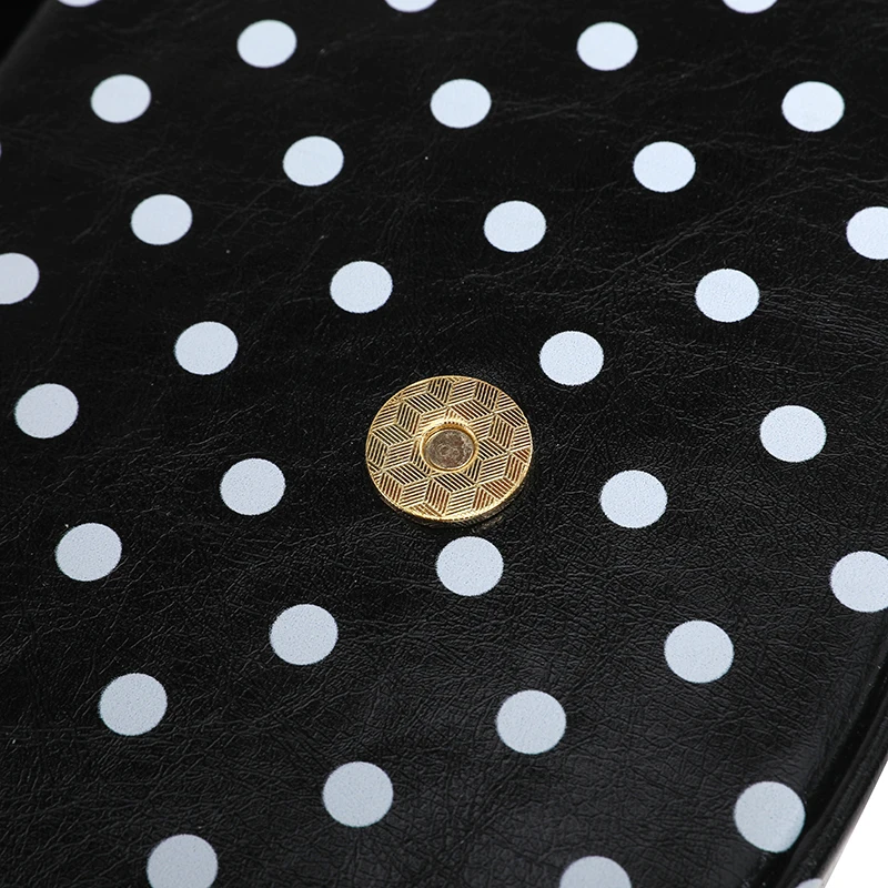 Designer Kleine Satteltasche mit Kurzem Henkel, Handtasche, Modische Polka-Dot Schultertasche, Y2K Trend Damen Party Clutch – Detail 13