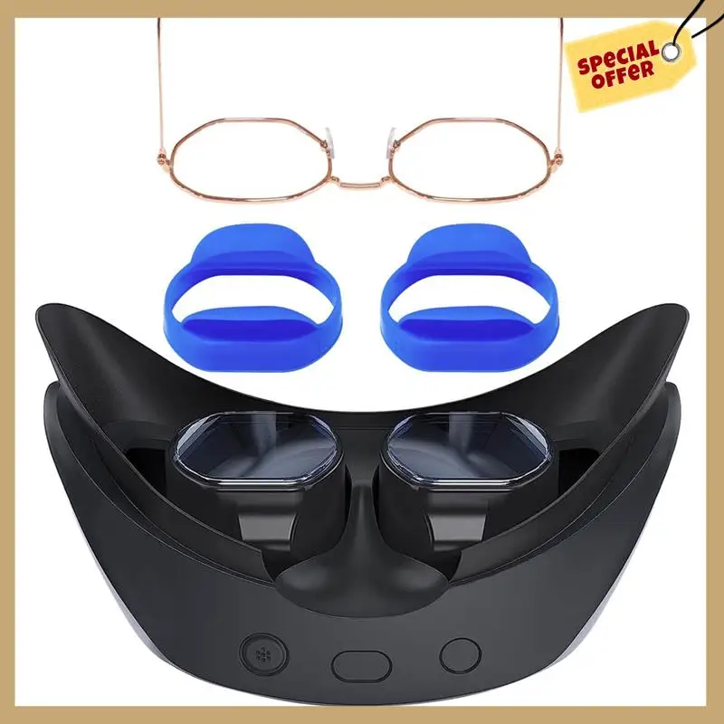 Stable Performance-Eyeglasses Frame Protector Case For PS VR2 Sony Myopia Glasses Scratch Resistant Shade Silicone Soft Protecti