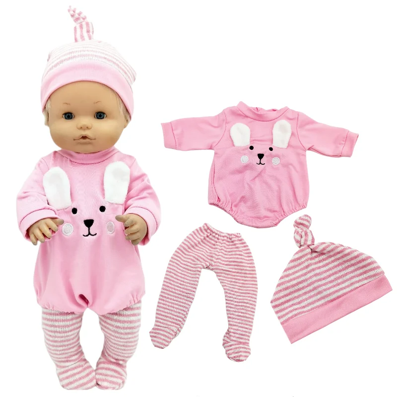Doll Clothes Sweater Ropa Y Su Hermanita 40 Cm Baby Dolls Clothes Hat Set Child Gift